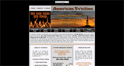 Desktop Screenshot of americanfriction.com